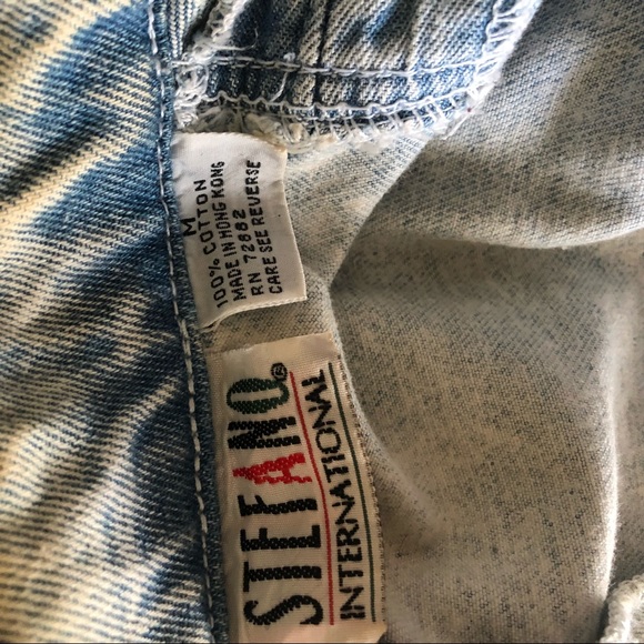 Vintage Disney Mickey Minnie custom jean jacket - Picture 7 of 8